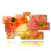 painting with hand painted wildflowers photos - version: 9 pannelli 182x107cm