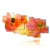 painting with hand painted wildflowers photos - version: 9 pannelli 200x111cm