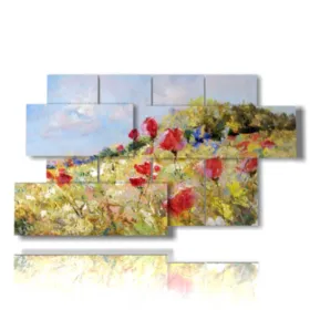 Spring Flowers Painting