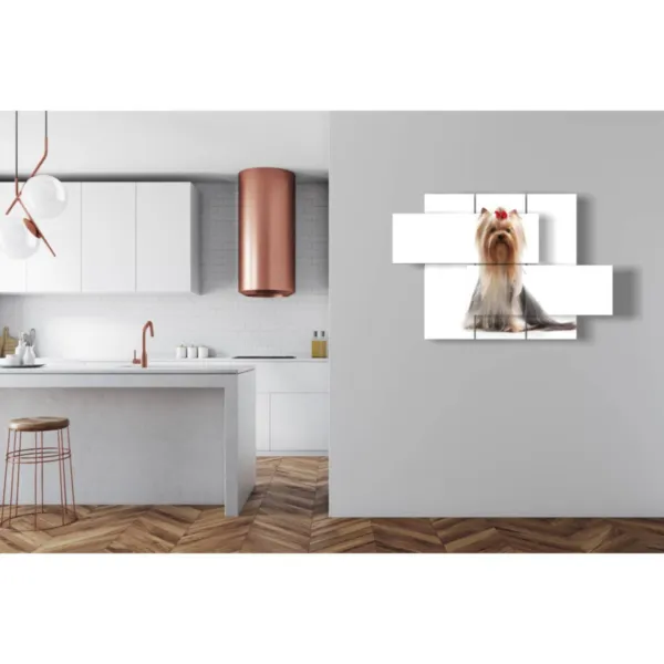 decorazioni con foto di cane yorkshire