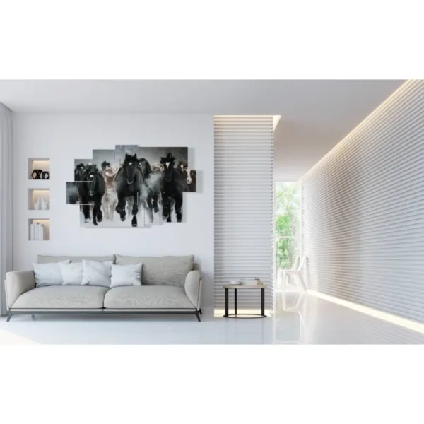 cuadros caballo al galope