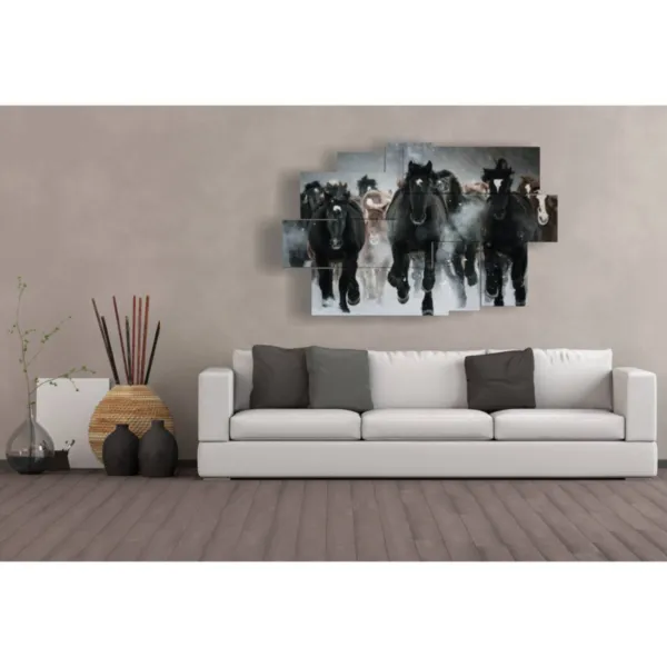 Horse galloping poster