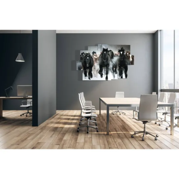 Murale Pferd im Galopp