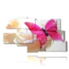 quadri con fiori e farfalle meravigliosi - version: 9 pannelli 180x103cm