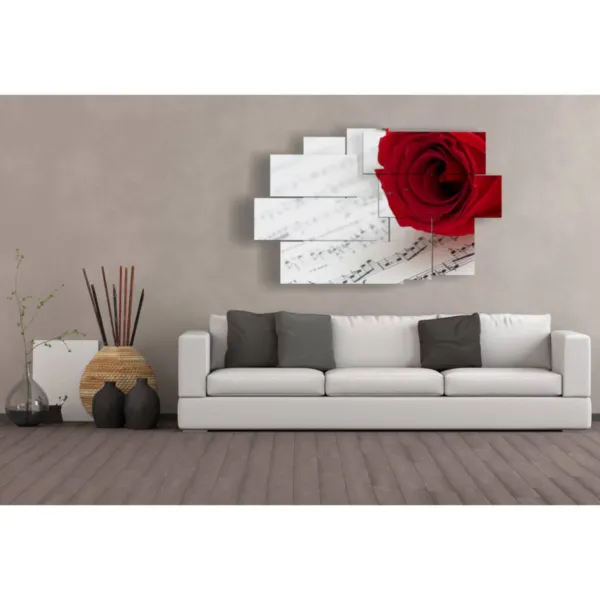 Paintings with classic red roses
