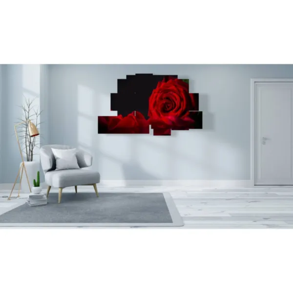 Möbel mit rosa Bild