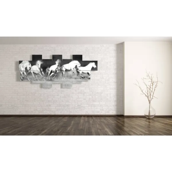 quadri di cavalli bianchi decorativi