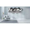 Cuadros con caballos blancos para sala de estar