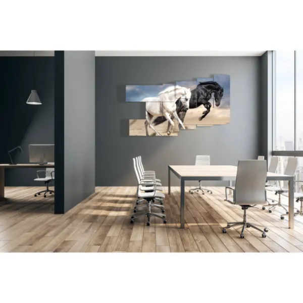 paintings of horses in full gallop