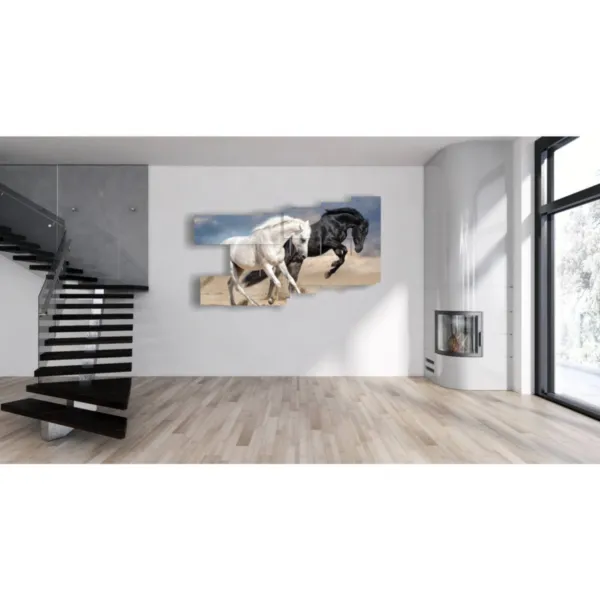 Peintures de chevaux en mouvement