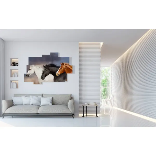 Impresión de caballos