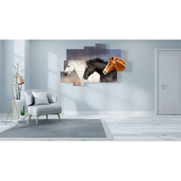 rustic horse painting