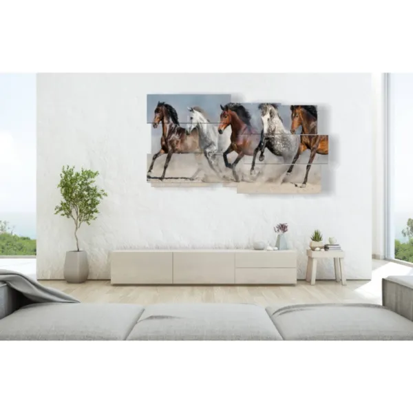 Hand-painted Arab horse paintings