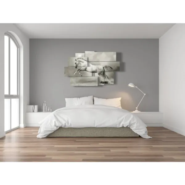 famous painting with a white horse