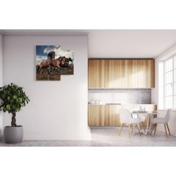 tableaux célèbres de chevaux rapides