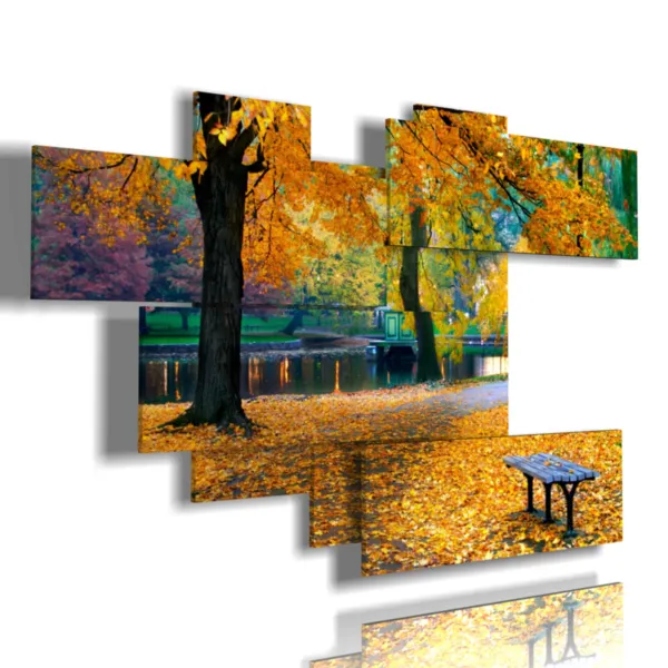 cuadros otoño paisajes