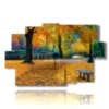 painting with photos autumn landscapes in nature - version: 9 pannelli 171x108cm