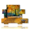 quadro con foto autunno paesaggi nella natura - version: 10 pannelli 171x127cm