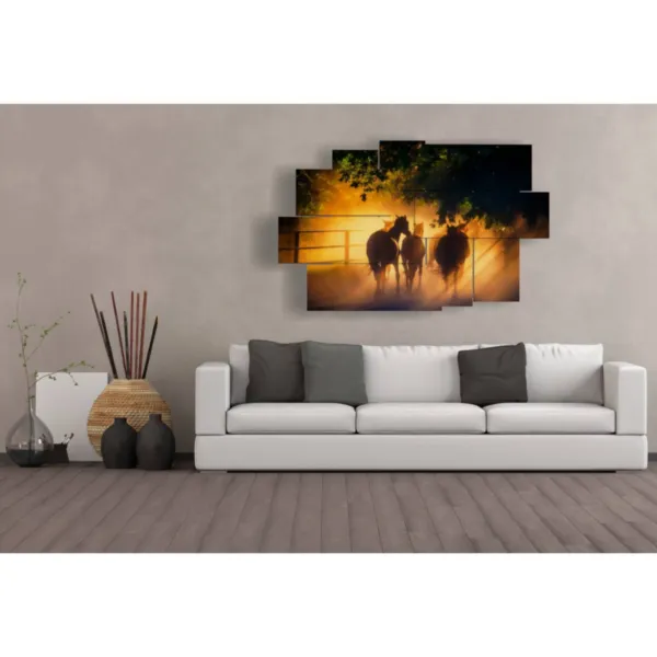 Ancient horses poster