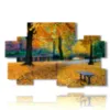 painting with photos autumn landscapes in nature - version: 10 pannelli 176x115cm