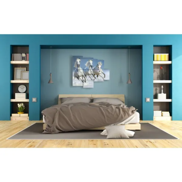 decoración de caballos salvajes