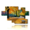painting with photos autumn landscapes in nature - version: 8 pannelli 178x111cm
