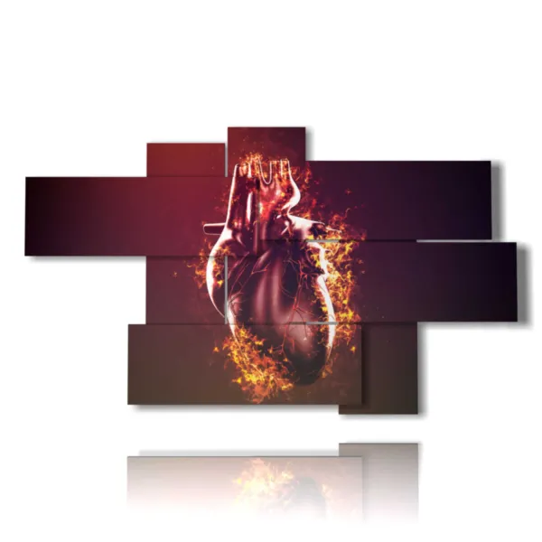 quadro forma di cuore