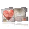 Cuadros con corazones modernos.