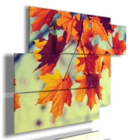 Herbstbild orange Blätter