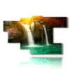 cuadro cascada en movimiento con el sol - version: 7 pannelli 172x103cm