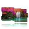 tableaux modernes cascade enchantee - version: 10 pannelli 183x100cm