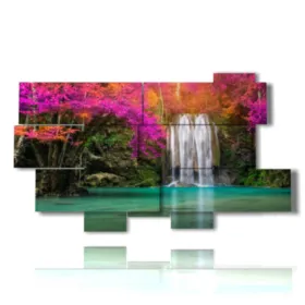 Moderne Wasserfall-Gemälde