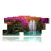 tableaux modernes cascade enchantee - version: 13 pannelli 239x101cm