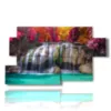 tableau sur toile cascade enchantee - version: 7 pannelli 157x90cm