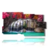 painting on canvas enchanted waterfall - version: 10 pannelli 183x100cm