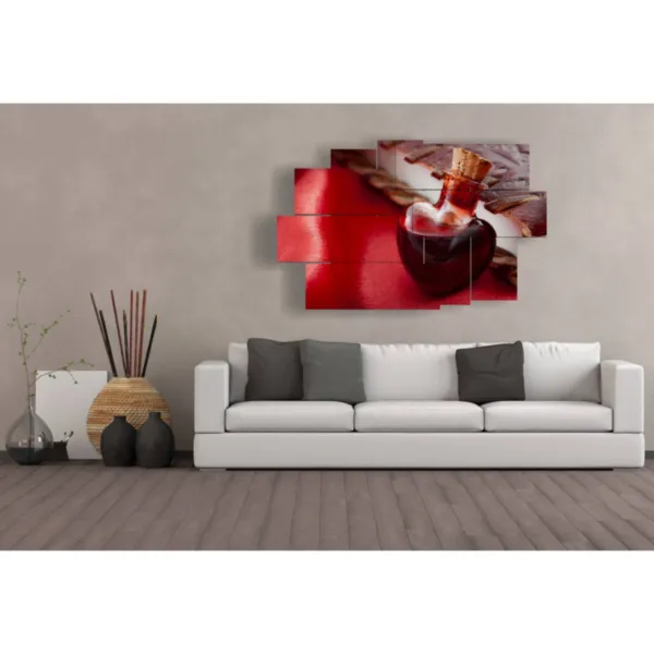 cuadros con corazones para habitación