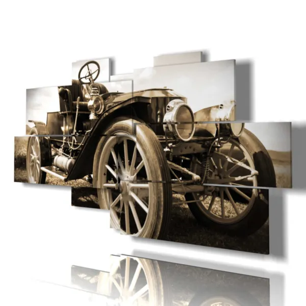 vintage car prints