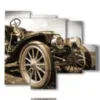 bild oldtimer 01 - version: 5 pannelli 104x90cm