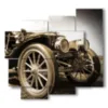 quadro auto vintage 01 - version: 5 pannelli 106x98cm