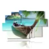 tableaux bateaux a terre - version: 9 pannelli 171x108cm