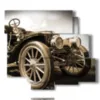 bild oldtimer 01 - version: 6 pannelli 113x99cm