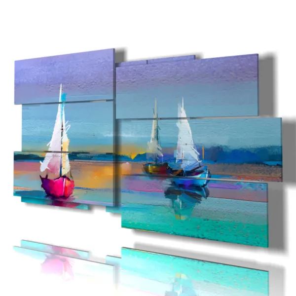 Impressions de bateaux à voile