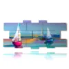 paintings of sailing boats paint effect - version: 13 pannelli 233x107cm
