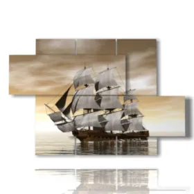 Tableaux avec bateau