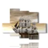 cuadros con velero - version: 6 pannelli 135x96cm