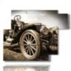 bild oldtimer 01 - version: 6 pannelli 122x96cm
