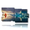 paintings of boats and icebergs - version: 10 pannelli 183x100cm