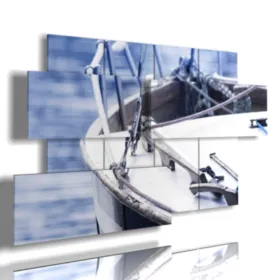 tableaux de bateaux de voyage