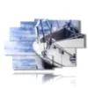 bilder von einem reiseschiff - version: 9 pannelli 171x108cm
