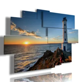 Le mie scuse, ma la frase ''quadri faro mare nel tramonto'' non 